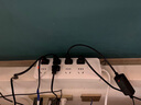 正泰（CHNT）插座宿舍用插排開關(guān)電源線新國標長線排插拖線板Sunrise 2S-1244 八插位1.8m 曬單實拍圖