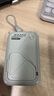 SUIDDY【3C認證丨四合一】充電寶自帶線帶插頭器20000毫安大容量Magsafe快充移動電源適用蘋果華為小米 頂配版丨2萬毫安時【自帶線+磁吸+AC插頭】深空灰 曬單實拍圖
