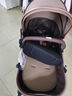 HEGERBABY高端嬰兒車(chē)0-3歲用折疊可坐可躺帶減震新生兒寶寶高景觀(guān)嬰兒車(chē) 卡其+安全提籃【新升級頂配款】 曬單實(shí)拍圖