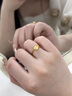 老鳳祥黃金戒指女足金四葉草指環(huán)純金首飾七夕情人節(jié)禮物送老婆送女友 足金四葉草戒指約2.8g+品牌禮盒 曬單實(shí)拍圖