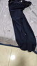 羅蒙（ROMON）高彈力冰絲休閑褲子男商務(wù)修身直筒長(zhǎng)褲子夏季薄款男褲藏青色34 曬單實(shí)拍圖