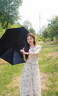 拉夏貝爾（La Chapelle）新中式女裝夏季2025改良旗袍裙?jié)h元素盤扣中國風(fēng)禪意飛飛袖連衣裙 白色 L  [建議115-130斤] 曬單實拍圖