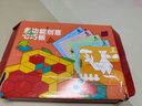 福孩兒實(shí)木夾珠子兒童益智玩具幼兒園寶寶專注力訓(xùn)練顏色認(rèn)知蒙氏早教具 曬單實(shí)拍圖