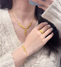 瑞諾黃金枝玉葉項(xiàng)鏈女新款999足金麥穗葉子鎖骨鏈生日禮物女友友 勿拍/克重多退少補(bǔ) 曬單實(shí)拍圖