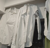 湯姆 布朗（THOM BROWNE）禮物男士白色棉質(zhì)四條紋牛津襯衫 MWL374A 06177 100 3 曬單實(shí)拍圖