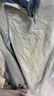 真維斯（JEANSWEST）牛仔褲男春秋新款美式高街潮流寬松直筒男褲休閑黃泥染長(cháng)褲子秋款 9006牛仔藍 S （27碼） 曬單實(shí)拍圖