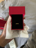 中國黃金（CHINA GOLD）足金素圈戒指男女情侶一對黃金指環(huán)對戒中秋節(jié)生日禮物送女友老婆 【今/次日達】光圈戒指【女款】約2.1g 曬單實拍圖