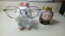 如果（Roogo）創(chuàng  )意眼鏡擱架擺件桌面收納展示架辦公室裝飾品實(shí)用伴手禮生日禮物 動(dòng)物莊園眼鏡架-小兔 曬單實(shí)拍圖