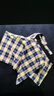 IFSONG今年流行彩色格子屁簾女廢土風(fēng)一片式遮臀屁股藏肉神器男下擺外搭 黃藍大格【一條裝】 曬單實(shí)拍圖