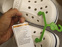 卡駱馳（crocs）洞洞鞋男女鞋貝雅卡駱班Clog休閑沙灘涼拖鞋 205089-126 M4W6 曬單實(shí)拍圖