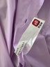 阿瑪尼（ARMANI）EA 新品 男士棉質(zhì)修身版短袖襯衫男裝禮物男 D41CS4 01C68800 藕荷色39 曬單實(shí)拍圖