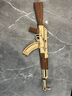 若客（ROKR）AK47玩具槍積木槍手工diy木質(zhì)拼裝模型槍皮筋槍兒童男孩生日禮物 曬單實拍圖