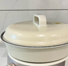 美的（Midea）電火鍋電煮鍋分體式可拆洗家用多功能鍋4.5L大容量火鍋專用鍋不粘鍋MC-HGE3026 曬單實(shí)拍圖