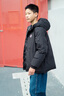 巴拉巴拉童裝兒童羽絨服男女童外套戶(hù)外防護2025新款冬裝保暖衣服兩面穿潮 黑色-白鴨絨-85%絨子 170 （充絨量158g） 曬單實(shí)拍圖