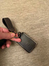 索飾沃爾沃鑰匙套新xc60s90s60xc90xc40金屬保護殼v60v90真皮鑰匙包扣 沃爾沃【小皮帶】 深幽黑 曬單實拍圖