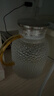 京東京造 涼水壺 高硼硅玻璃茶水分離耐熱耐高溫冷水壺泡茶杯大容量1.8L 曬單實(shí)拍圖