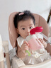 安兒欣兒童水杯學(xué)飲杯吸管杯幼兒園水杯水壺寶寶喝水杯子防嗆ppsu 萌寵恐龍 240ml （一字閥吸嘴）9M+ 曬單實(shí)拍圖