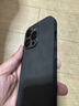 mlnew 蘋果iPhone14Pro鏡頭全包手機(jī)殼蘋果14Pro保護(hù)殼小羊皮手機(jī)套防摔保護(hù)套防滑 【石墨黑】配全屏高清鋼化膜 曬單實拍圖