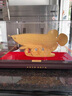 金龍魚(yú)擺件絨沙金客廳辦公室酒柜高端大氣裝飾品喬遷開(kāi)業(yè)禮可定制 金龍魚(yú) 約33_15_23cm 曬單實(shí)拍圖