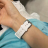 凱珀白陶瓷手表男女情侶表男女同款白月光520情人節(jié)送女友男友禮物盒 M9082L-A1皓月白 送原裝白橡膠帶 曬單實(shí)拍圖