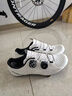 崔克（TREK）VELOCIS 碳纖維輕盈舒適競賽級公路自行車騎行鞋鎖鞋 白色 42 曬單實(shí)拍圖