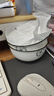 蘇氏陶瓷米飯碗 蒲公英簡約家用陶瓷碗5英寸6只裝套裝餐具J0300 曬單實拍圖