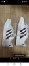 adidas NY 90 STRIPES經(jīng)典運(yùn)動(dòng)板鞋男女春季新款阿迪達(dá)斯三葉草 漢玉白/紅色/金色     38 曬單實(shí)拍圖