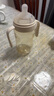 bebebus鉆光奶瓶3-6個月300ml新生兒寶寶ppsu偏心仿母乳防脹氣防嗆奶瓶 曬單實拍圖