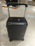 新秀麗（Samsonite）行李箱23英寸拉桿箱時(shí)尚寬拉桿旅行箱包UF1黑色托運密碼箱 曬單實(shí)拍圖