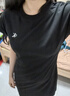 Calvin KleinJeans【防曬涼感】25春夏新款女士ck戶外休閑針織連衣裙47AB010 UB1-太空黑 S 曬單實拍圖