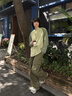 GUUKA TECH山系戶外長(zhǎng)袖t恤男士打底衫2025新情侶裝防曬衣服運(yùn)動(dòng)透氣速干衣 淺綠色 M 曬單實(shí)拍圖