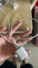 ANKER安克20W氮化鎵充電器套裝 適用蘋果iphone8-14含type-c to lightning快充數(shù)據(jù)線0.9米白 曬單實(shí)拍圖