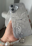 江銘適用蘋果16手機(jī)殼iPhone16保護(hù)套帶手鏈高級感鏡頭全包防摔網(wǎng)紅創(chuàng)意男女款羽紗鐳射蝴蝶自帶鏡頭膜 曬單實(shí)拍圖