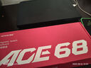 邁從（MCHOSE）Ace 68/60Pro磁軸鍵盤 RT電競游戲客制化機械有線連接全鍵熱插拔雙驅(qū)動無畏契約 Ace68 電競版 漿果紅 冰犀磁軸 曬單實拍圖