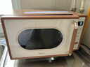 美的（Midea）小滋味微波爐烤箱一體機(jī)小型家用微波爐光波加熱一級(jí)能效平板變頻復(fù)古美拉德風(fēng)C1G2 曬單實(shí)拍圖