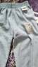 班喜迪兒童褲子夏裝女童牛仔褲新款休閑九分褲夏季女寶寶薄款冰絲束腳褲 C5819-星黛露 120 曬單實(shí)拍圖