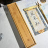 蘭齋文房專(zhuān)業(yè)級毛筆精品狼毫書(shū)法專(zhuān)用套裝狼毫兼毫毛筆字趙孟俯楷書(shū)中楷行書(shū)專(zhuān)業(yè)款字帖臨摹專(zhuān)用筆高檔送禮 【曦照】牛角毛筆（禮盒裝） 曬單實(shí)拍圖