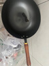 蘇泊爾（SUPOR）鐵鍋無涂層炒鍋真不銹家用炒菜鍋爆炒鍋鑄鐵防粘鍋燃氣電磁爐通用 1-4人使用  【古法防銹】 30cm 曬單實拍圖