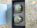 蘇氏陶瓷（SUSHI CERAMICS）創(chuàng)意主人杯陶瓷功夫茶杯復古款個人對杯兩個禮盒裝J0435 曬單實拍圖