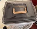 佳幫手塑料收納箱 透明加厚儲物箱衣物玩具車載整理箱 大號20L1只裝  曬單實(shí)拍圖