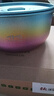 鈦途（TITO TITANIUM）純鈦戶外2.1L湯鍋蒸鍋家用露營鍋具套裝便攜冰花鈦炊具煮飯露營 2.1L湯鍋-冰砂藍邊炫彩 曬單實拍圖
