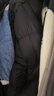 亞瑟士童裝25年冬季男女童短款泡芙面包服輕量蓬松舒適防水 黑色 85%絨子 175 充絨222g 曬單實(shí)拍圖