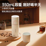 樂(lè )扣樂(lè )扣電熱水杯燒水杯316內膽350ML小型便攜式熱水壺戶(hù)外燒水壺旅行家用保溫加熱杯便攜式燒水杯 曬單實(shí)拍圖