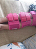 酷茵O型腿矯正綁腿帶腿部XO腿型糾正成人兒童羅圈腿糾正小腿h 紫色--套3根矯正綁帶-M碼(適合20-50斤) 曬單實(shí)拍圖