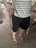 花花公子（PLAYBOY）速干冰絲短褲男夏季薄款寬松運(yùn)動(dòng)健身沙灘褲休閑潮流百搭五分中褲 卡其色 XL 【適合125-145斤】 曬單實(shí)拍圖