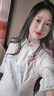 芃婷新款改良旗袍2025年夏季新中式花朵大袖女 蝶夢(mèng) XL 曬單實(shí)拍圖