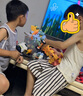 英氏（YEEHOO）嬰兒軟膠積木自由拼插早教桌面組合寶寶玩具周歲兒童生日見面禮物 曬單實拍圖