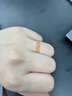 周六福（ZLF）  黃金耳飾女款足金999經(jīng)典車(chē)花耳環(huán)圓環(huán) 計(jì)價(jià) 2.77g 曬單實(shí)拍圖