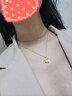 中國珠寶黃金項(xiàng)鏈足金999方糖鏤空足金吊墜七夕情人節(jié)送女友老婆節(jié)日禮物 送精美品牌禮盒（勿拍 單拍不發(fā)貨） 約2.74g（克重多退少補(bǔ)） 曬單實(shí)拍圖