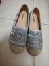 天美意漁夫鞋女鞋時(shí)尚百搭平底一腳蹬懶人女休閑鞋2025新款 灰色 38 曬單實(shí)拍圖